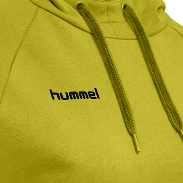 Hummel HMLGO COTTON HOODIE WOMAN - BLAZING YELLOW - S