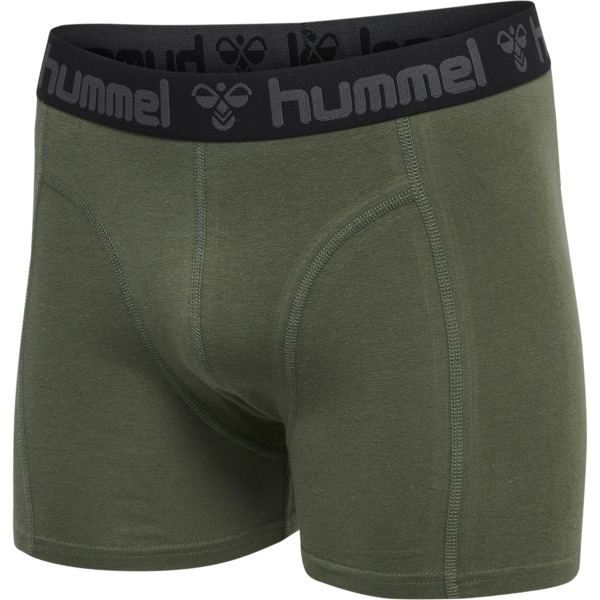 Hummel hmlMARSTON 4-PACK BOXERS BLACK/THYME S