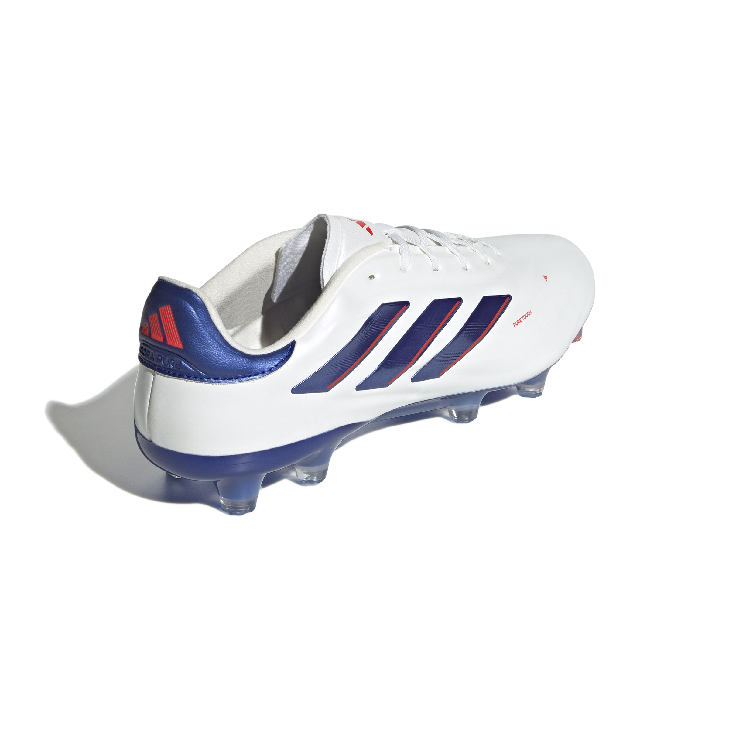 adidas Copa Pure 2 Elite FG Fussballschuhe weiß/blau/solar rot 47 1/3