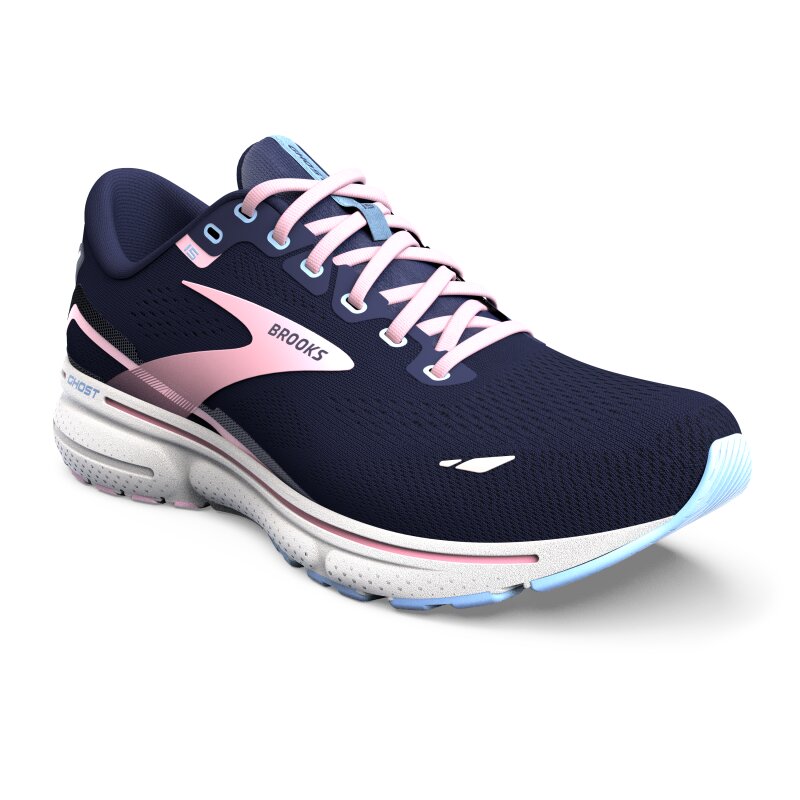 BROOKS Ghost 15 Lady Laufschuhe peocoat/pink/open Air 40