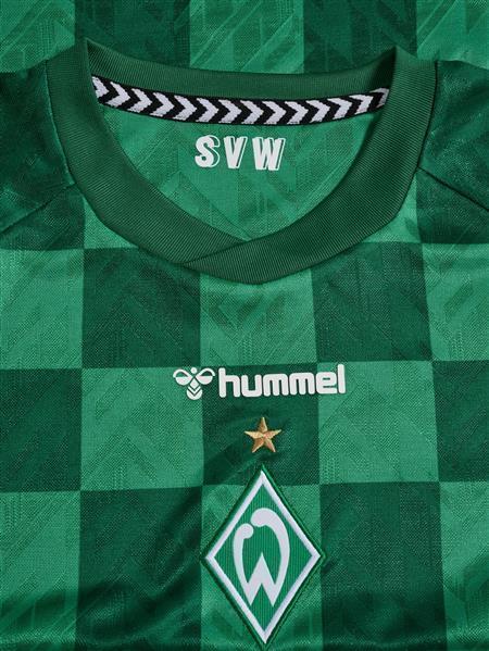 Hummel Werder Bremen Heimtrikot Saison2024/2025 Kinder BOSPHOROUS 116