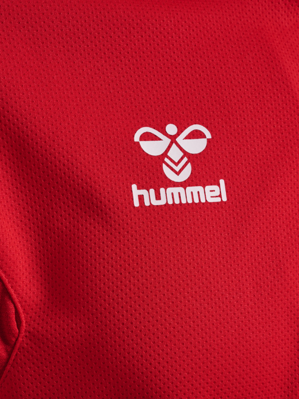 Hummel hmlAUTHENTIC HALF ZIP SWEAT TRUE RED S