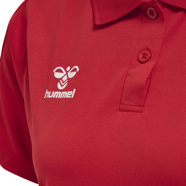 Hummel hmlCORE XK FUNCTIONAL POLO WOMAN - TRUE RED - 2XL