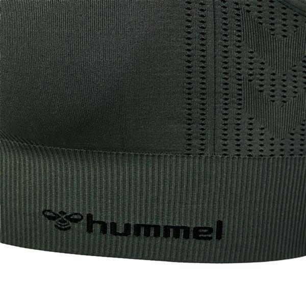 Hummel hmlSHAPING SEAMLESS SPORTS TOP - CLIMBING IVY - XS