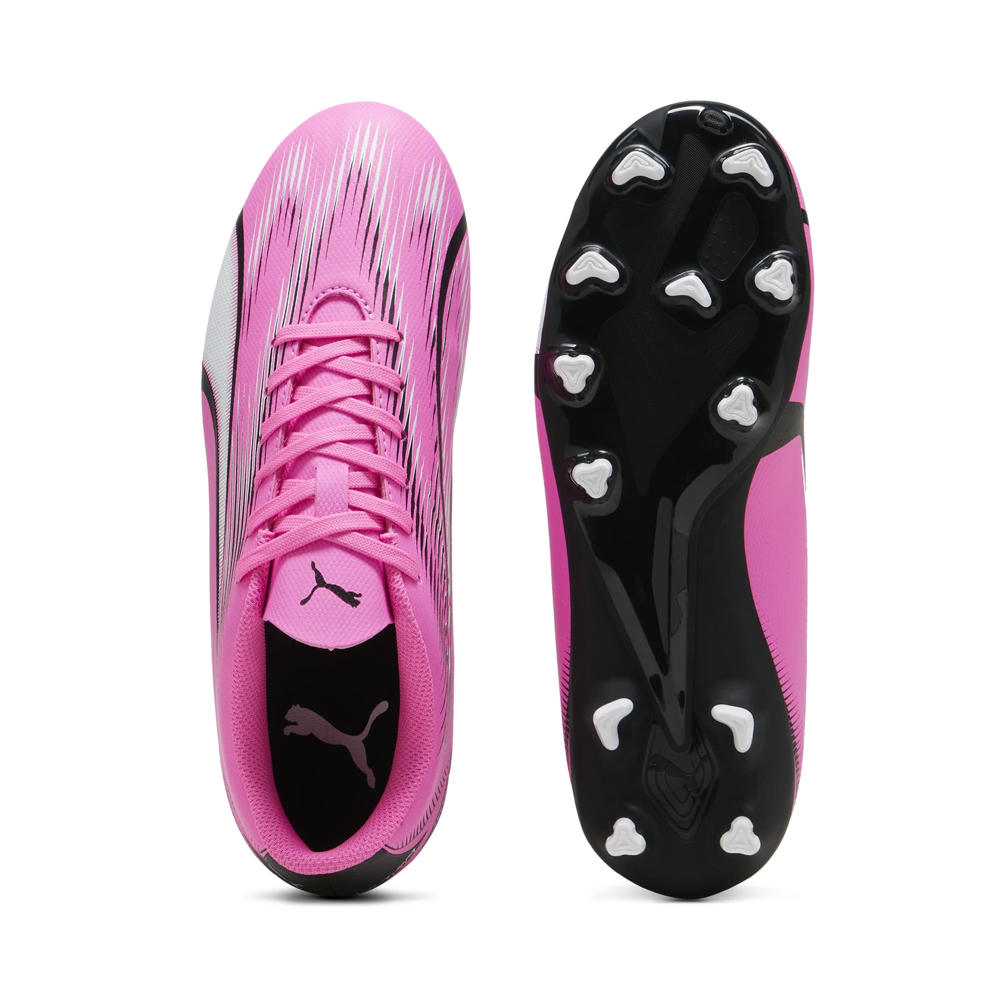 Puma Ultra Play FG/AG Kinder Fussballschuhe poison pink-puma white-black 35,5