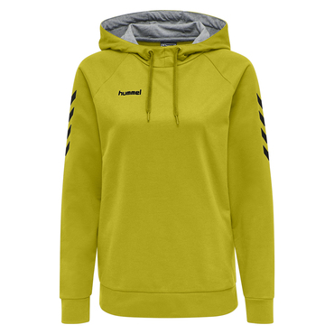 Hummel HMLGO COTTON HOODIE WOMAN - BLAZING YELLOW - S