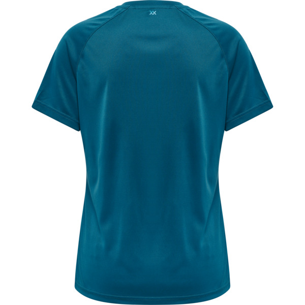 Hummel hmlCORE XK CORE POLY T-SHIRT S/S WOMAN - BLUE CORAL - M