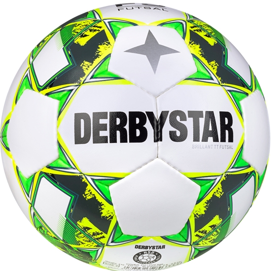 Derbystar FB-Futsal Brillant TT weiss/gelb/grün 4