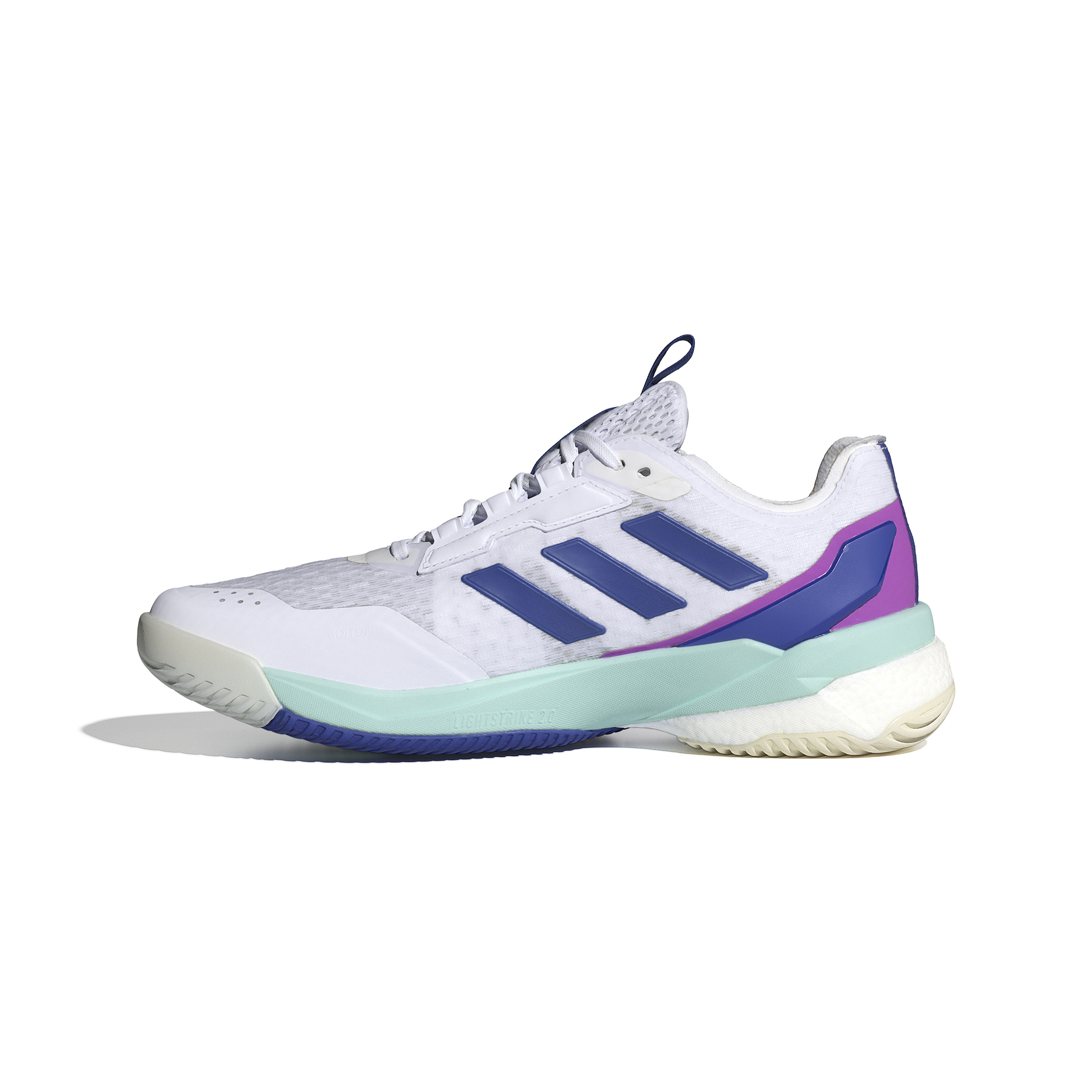 adidas Crazyflight 5 W Indoor Schuh Damen Cloud White / Lucid Blue / Semi Flash Aqua 38 2/3