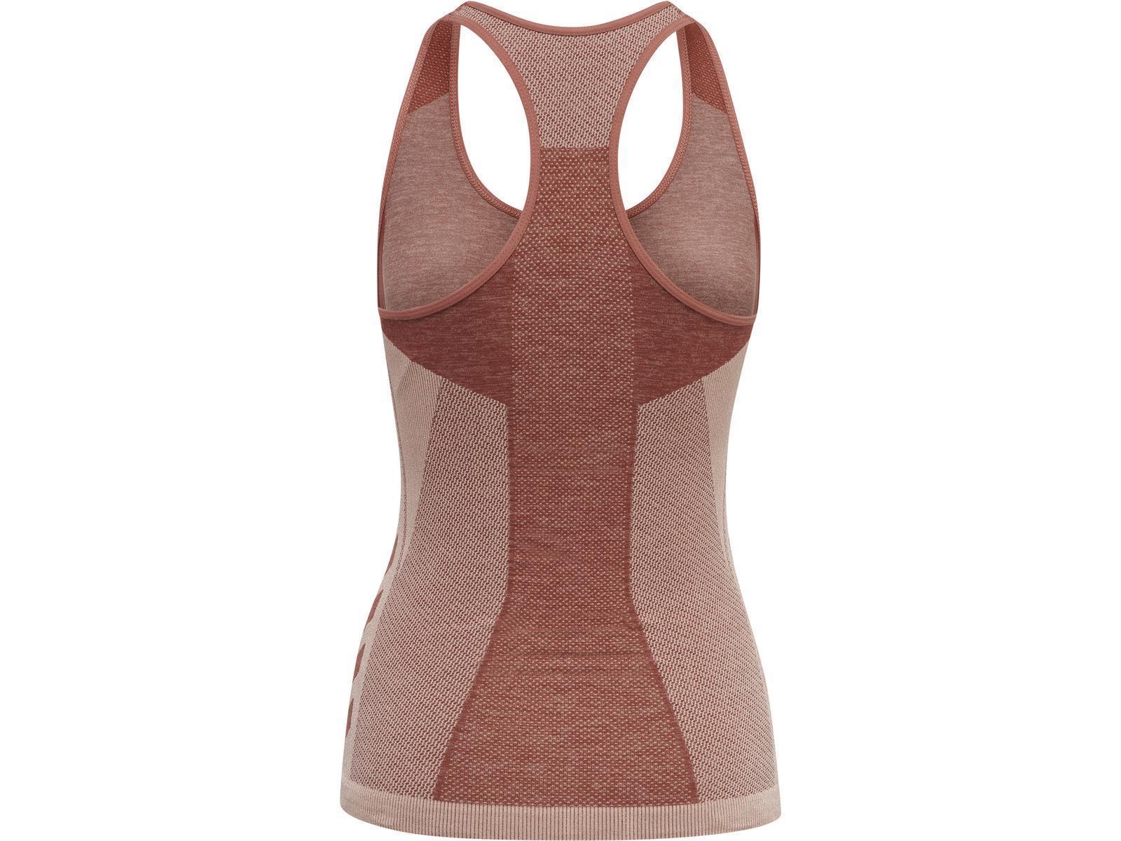 Hummel hmlCLEA SEAMLESS TOP WITHERED ROSE/ROSE TAN MELANGE XS