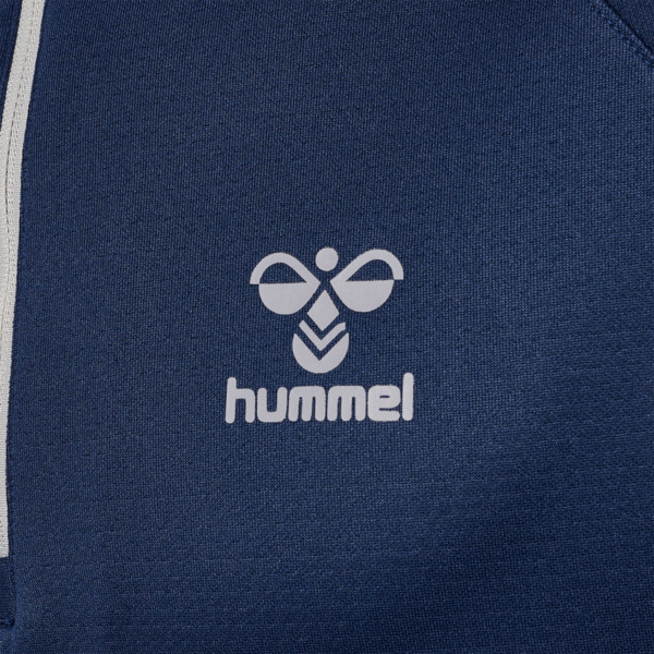 Hummel hmlGG12 ACTION HALF ZIP SWEAT - MARINE/ALLOY - XL