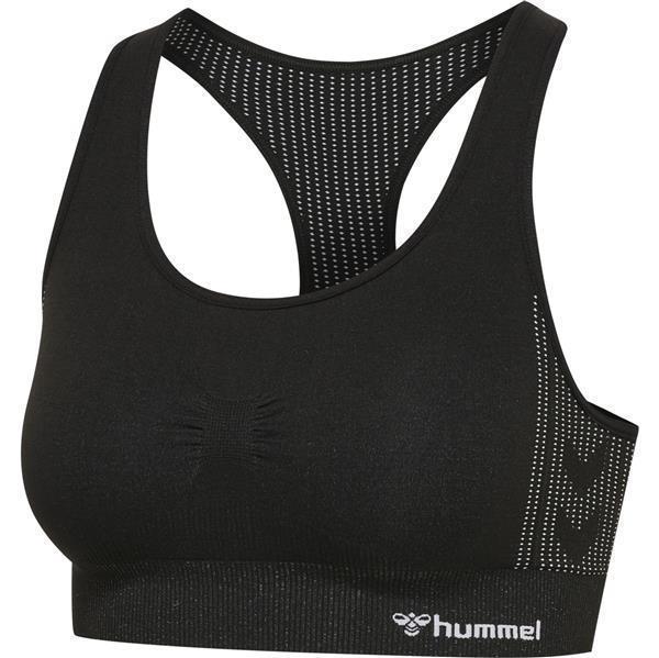 Hummel hmlSHAPING SEAMLESS SPORTS TOP - BLACK - S