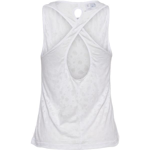 Hummel hmlMT IRIS BURNOUT TOP - WHITE - XL