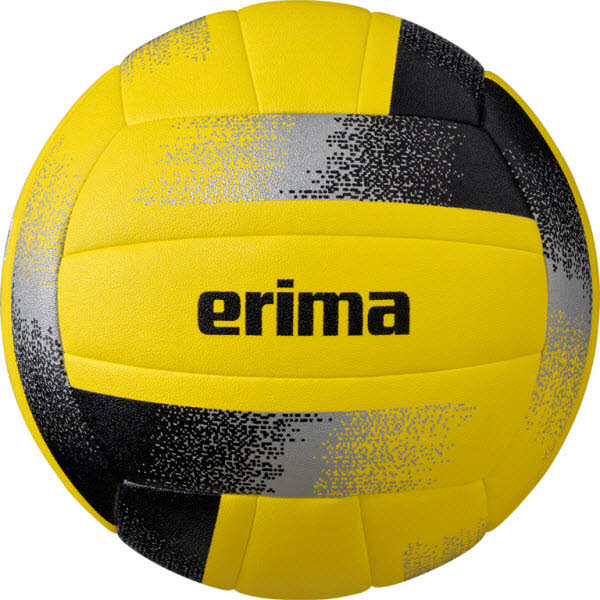 Erima  Hybrid Volleyball gelb/schwarz/silber 5