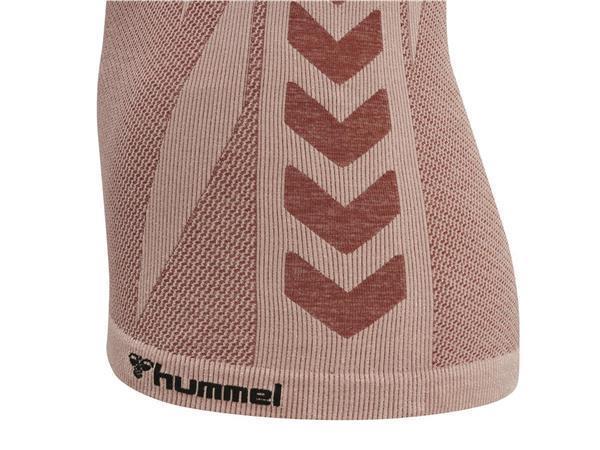 Hummel hmlCLEA SEAMLESS TOP WITHERED ROSE/ROSE TAN MELANGE XS